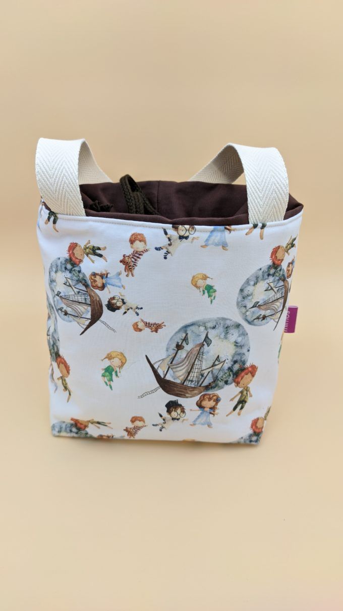 lunch bag con asas neverland