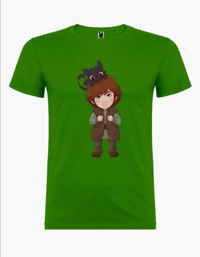 Camiseta infantil Hipo Verde Grass