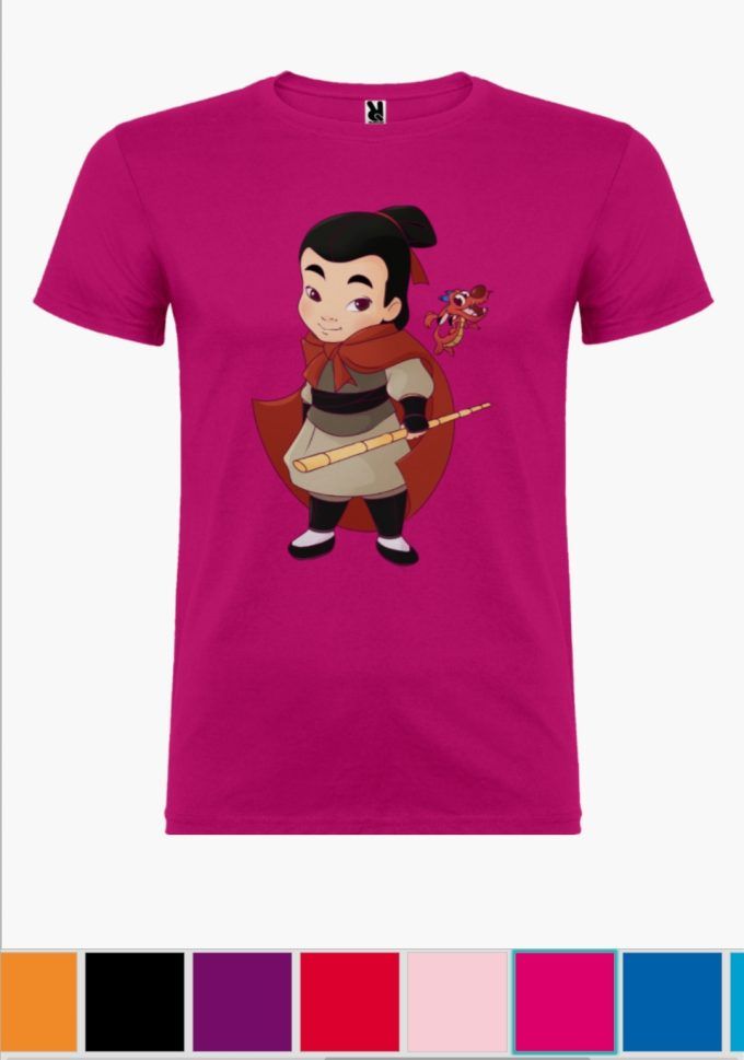 Camiseta infantil Shang Rosetón