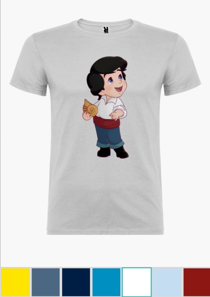 Camiseta infantil Eric Blanco