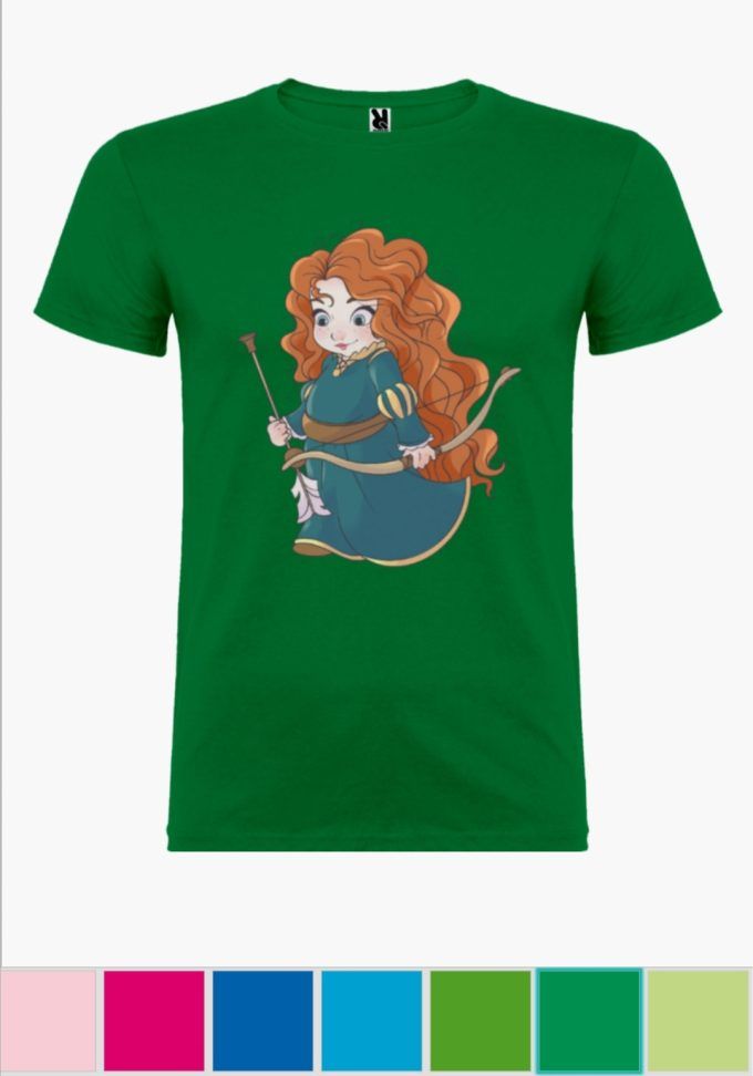 Camiseta infantil Mérida Verde Kelly