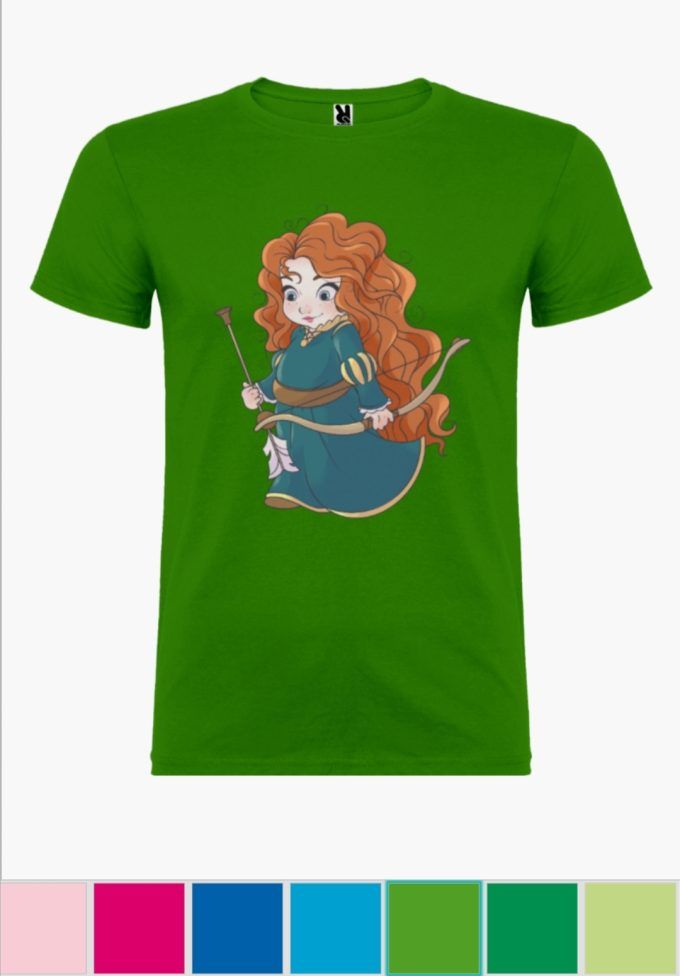 Camiseta infantil Mérida Verde Grass