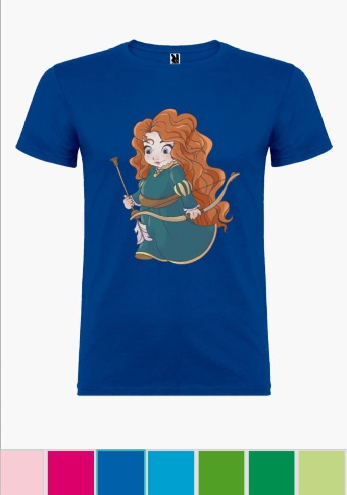 Camiseta infantil Mérida Azul Royal