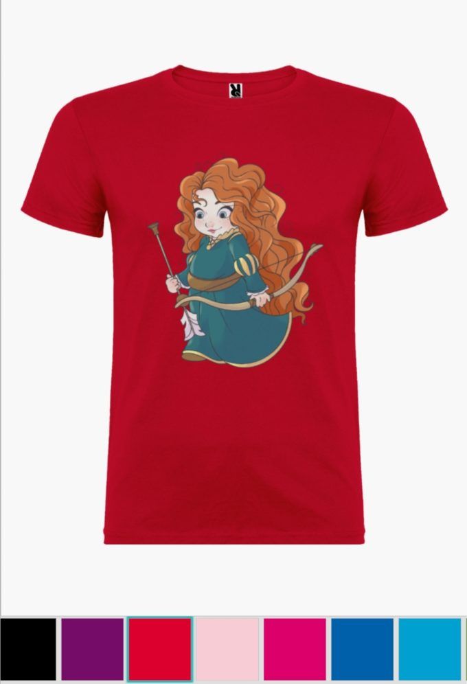 Camiseta infantil Mérida Rojo