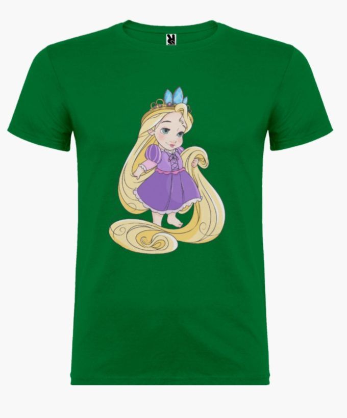 Camiseta infantil Rapunzel