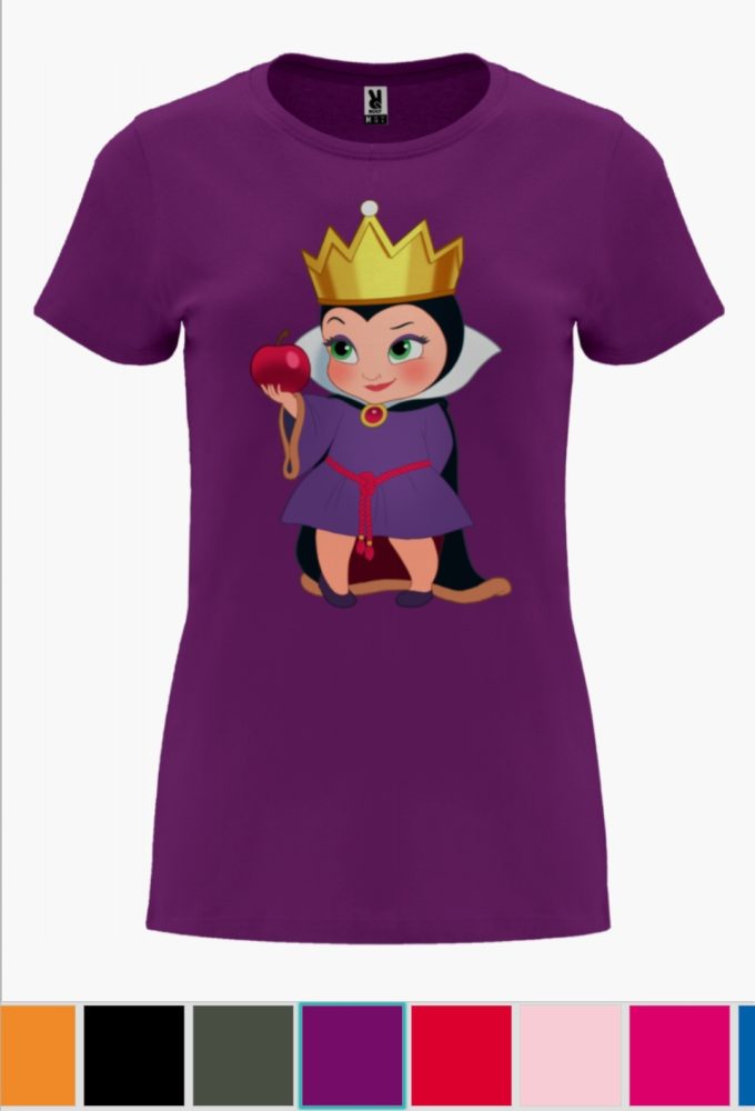 Camiseta mujer Reina malvada