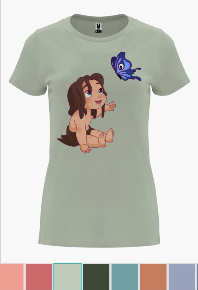 Camiseta mujer Tarzán